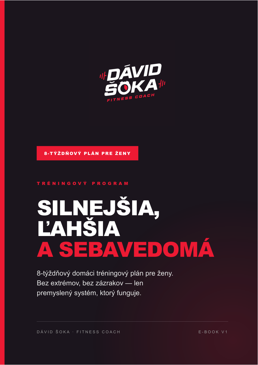 Silnejšia, ľahšia a sebavedomá — 8-týždňový tréningový plán