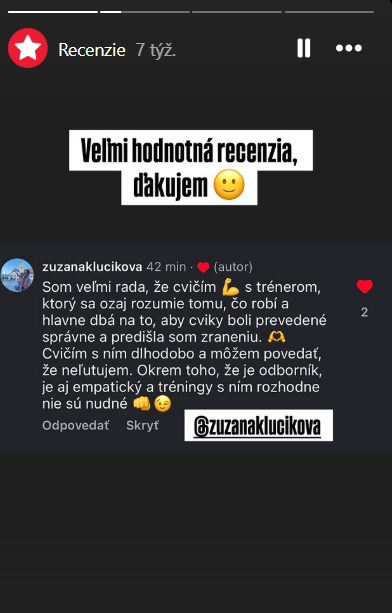 Recenzia od Zuzany (@zuzanaklucikova)